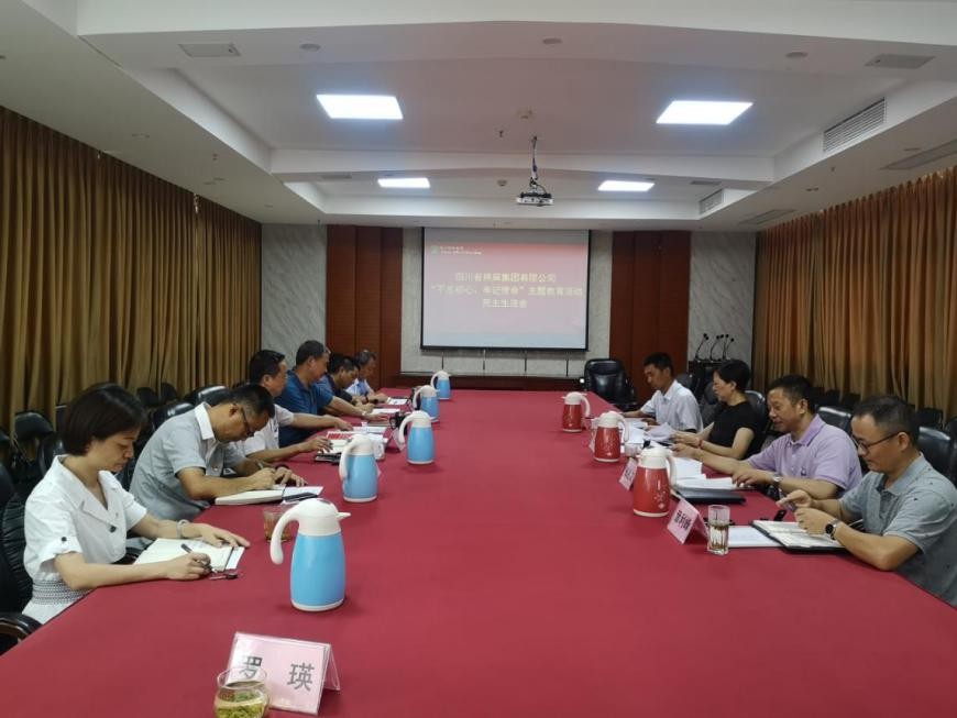 集團(tuán)公司召開(kāi)“不忘初心、牢記使命”主題教育活動(dòng)民主生活會(huì)