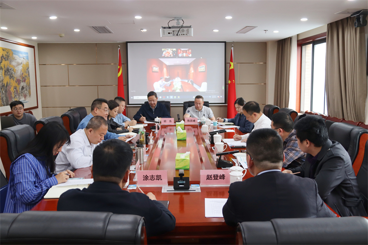 集團(tuán)公司召開(kāi)與青白江區(qū)委、區(qū)政府，老撾吉達(dá)篷集團(tuán)，中宇安泰供應(yīng)鏈科技公司，安徽泰德康科技公司合作洽談座談會(huì)