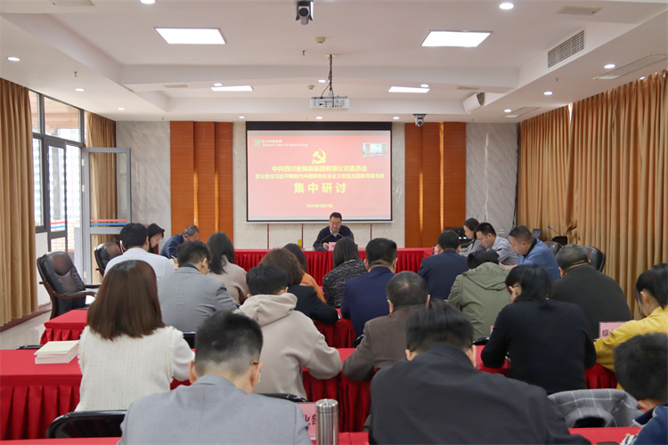 集團(tuán)公司組織開展學(xué)習(xí)貫徹習(xí)近平新時(shí)代中國特色社會(huì)主義思想主題教育讀書班集中研討