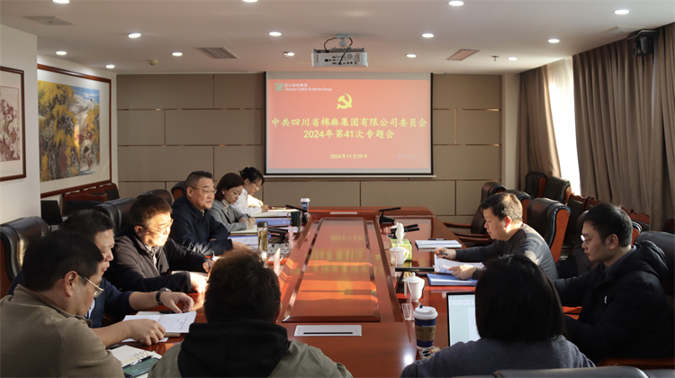 集團(tuán)公司召開(kāi)2024年第41次專題黨委會(huì)