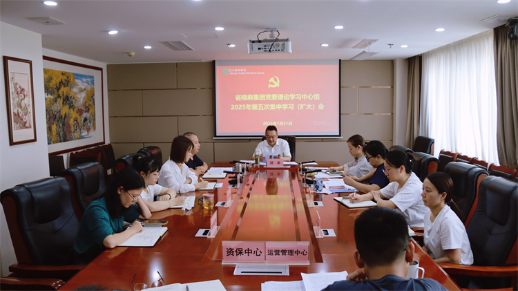 集團(tuán)公司召開黨委理論學(xué)習(xí)中心組2025年第五次專題學(xué)習(xí)（擴(kuò)大）會(huì)