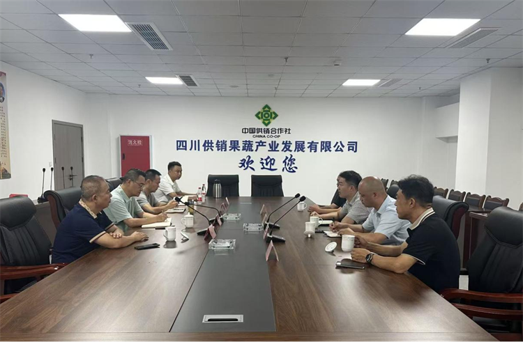 集團公司調(diào)研資中供銷為農(nóng)產(chǎn)業(yè)園